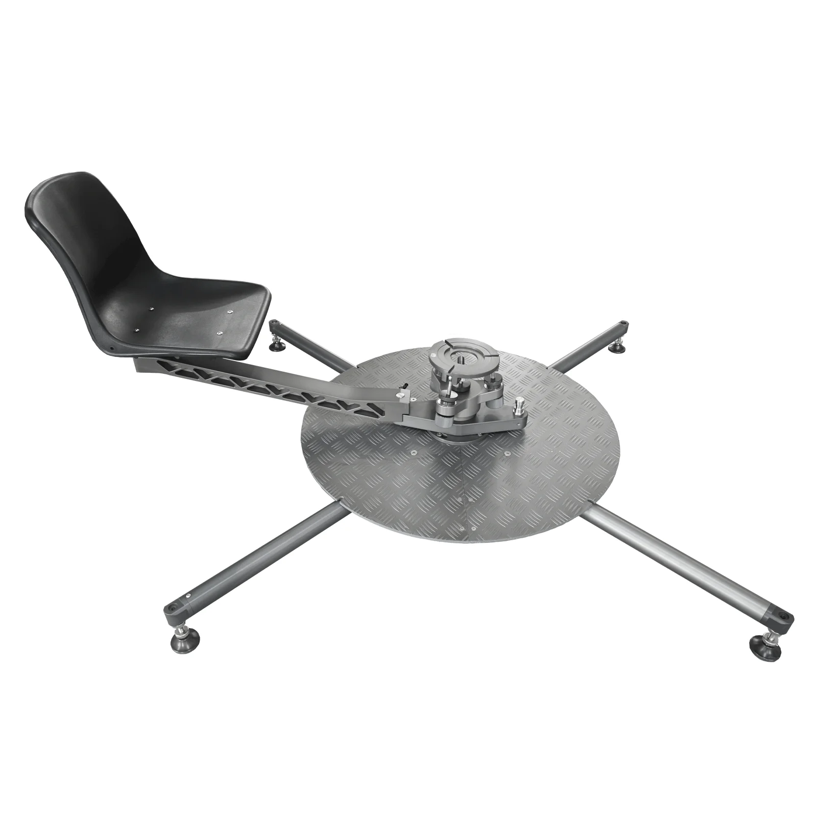 NSH Spider Platform 360 Degree Rotating Turntables With Seat Soccer Camera Equipment For Video Shoot