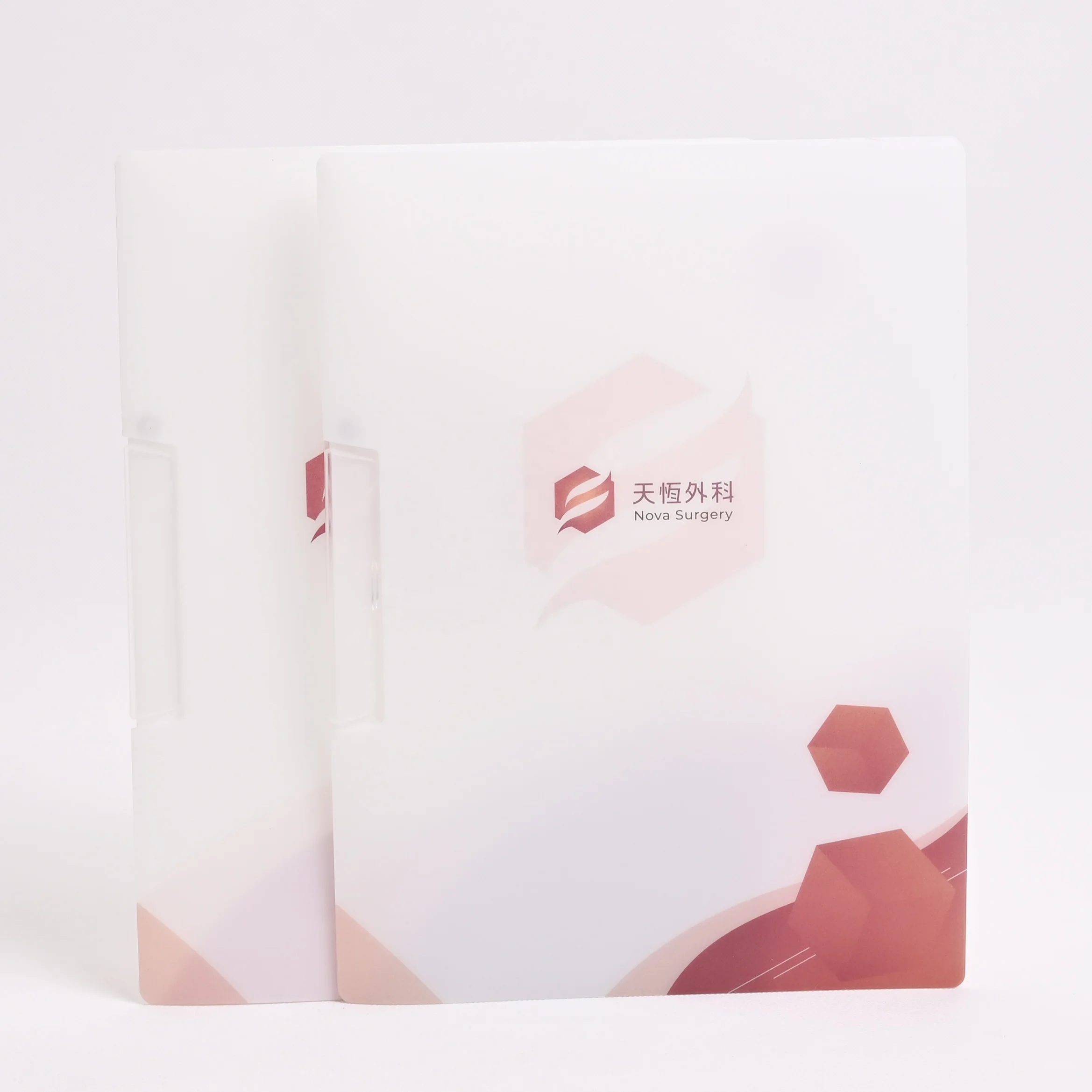 Custom New thickened Plastics Products Manufacturing PP A4 Size Swing Clip File Folder For Office And School