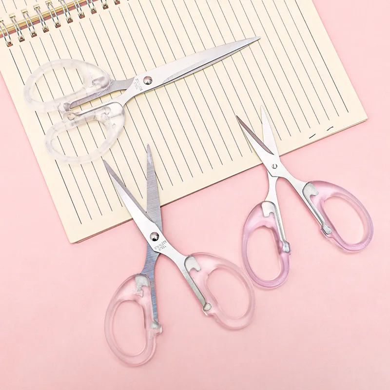 Student safety stationary student babies kids Children Scissors stationery scissors for cutting paper Diy Stationery Clippers