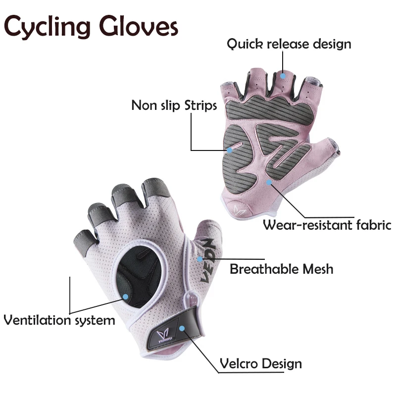 Customized Cycling Gloves Custom Manufacturer Ergonomic Silica Gel Padding for Advanced Shock Absorption Antislip Cycle Gloves