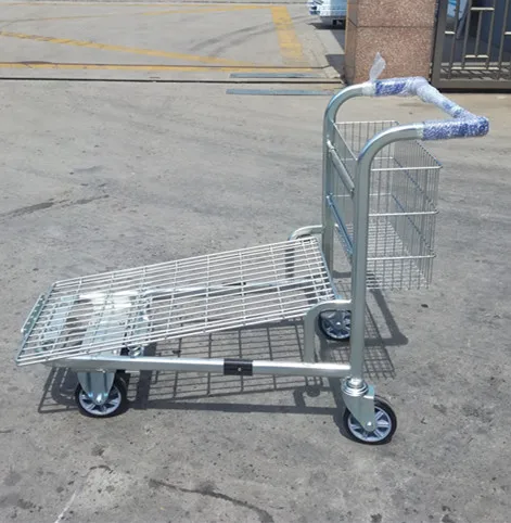 4-колесная платформа тяжелая грузовая тележка 300kgs для транспортировки и склада