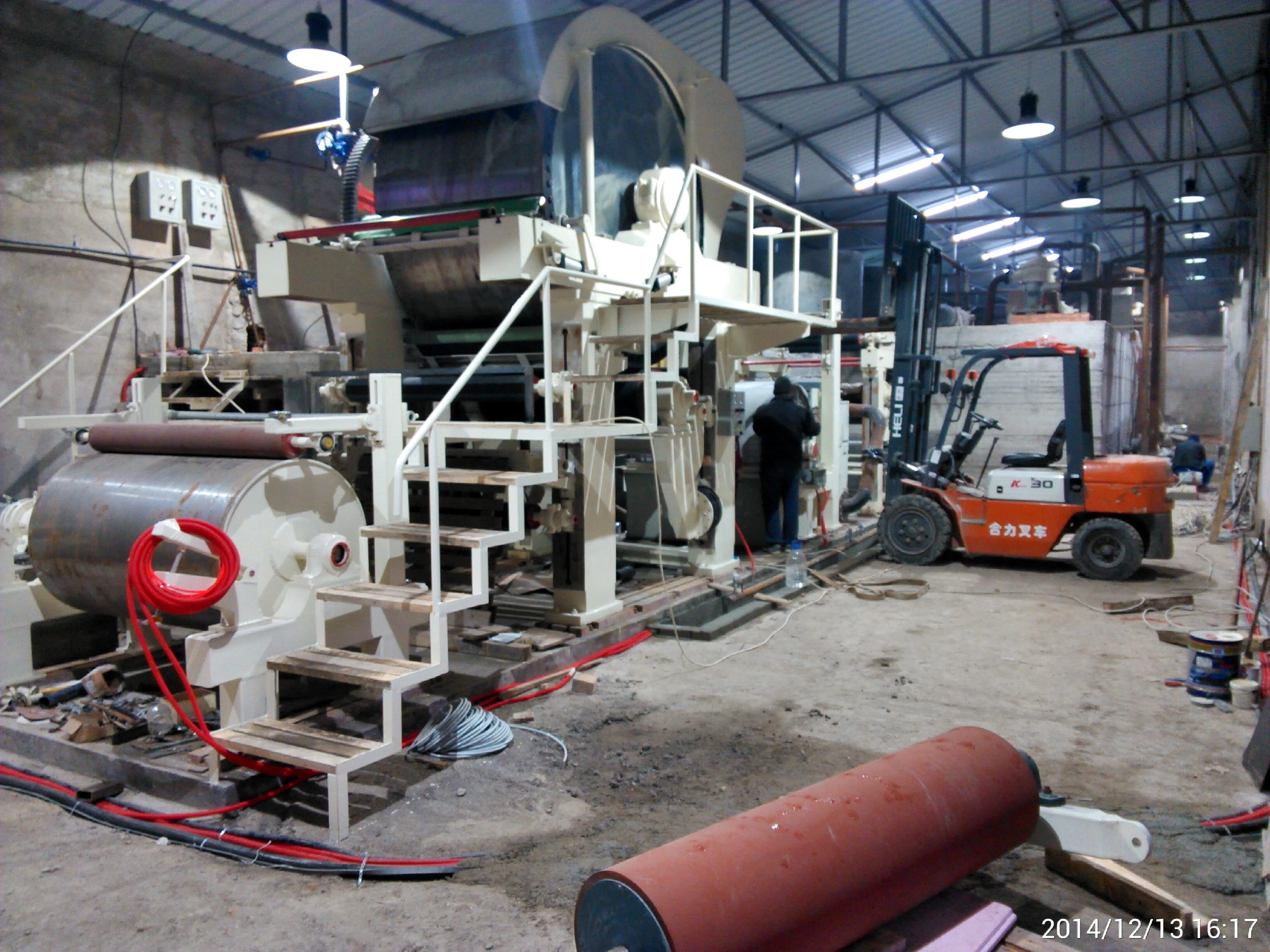 Машина для переработки термоотработанной бумаги с гарантированным качеством и количеством