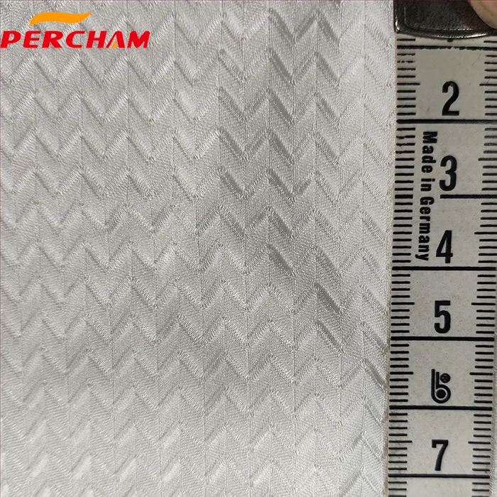 High end polyester spandex curve Lycra quick drying mesh elastic fabric for sportswear