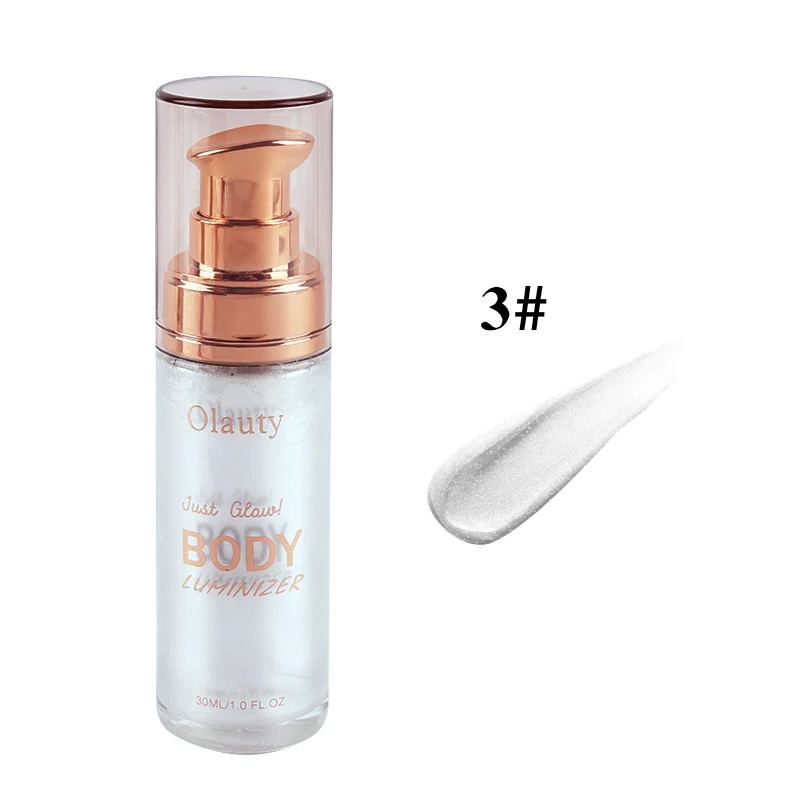 Body Luminizer Highlight Bright Skin 4 Colors Body Cream Liquid Glow Highlighter Makeup Sublime Shimmer Soft Light Face & Body