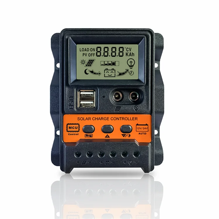 Factory Wholesale 12V 24V 10A 20A 30A Solar Panel Controller Home PWM Solar Charger Controller Solar Charging Controller