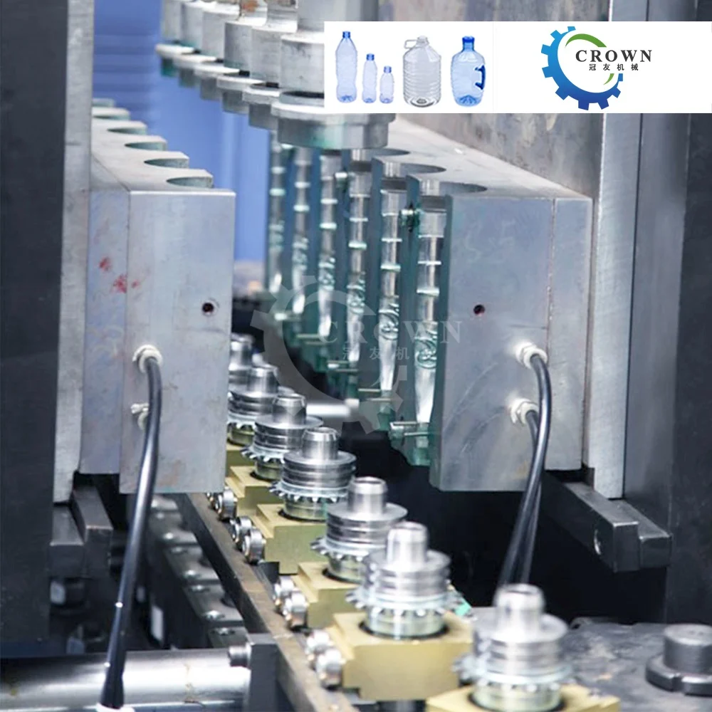 5 Liter Bottle Blowing Machine Semi Automatic PET Plastic Bottle Blow Moulding Machine