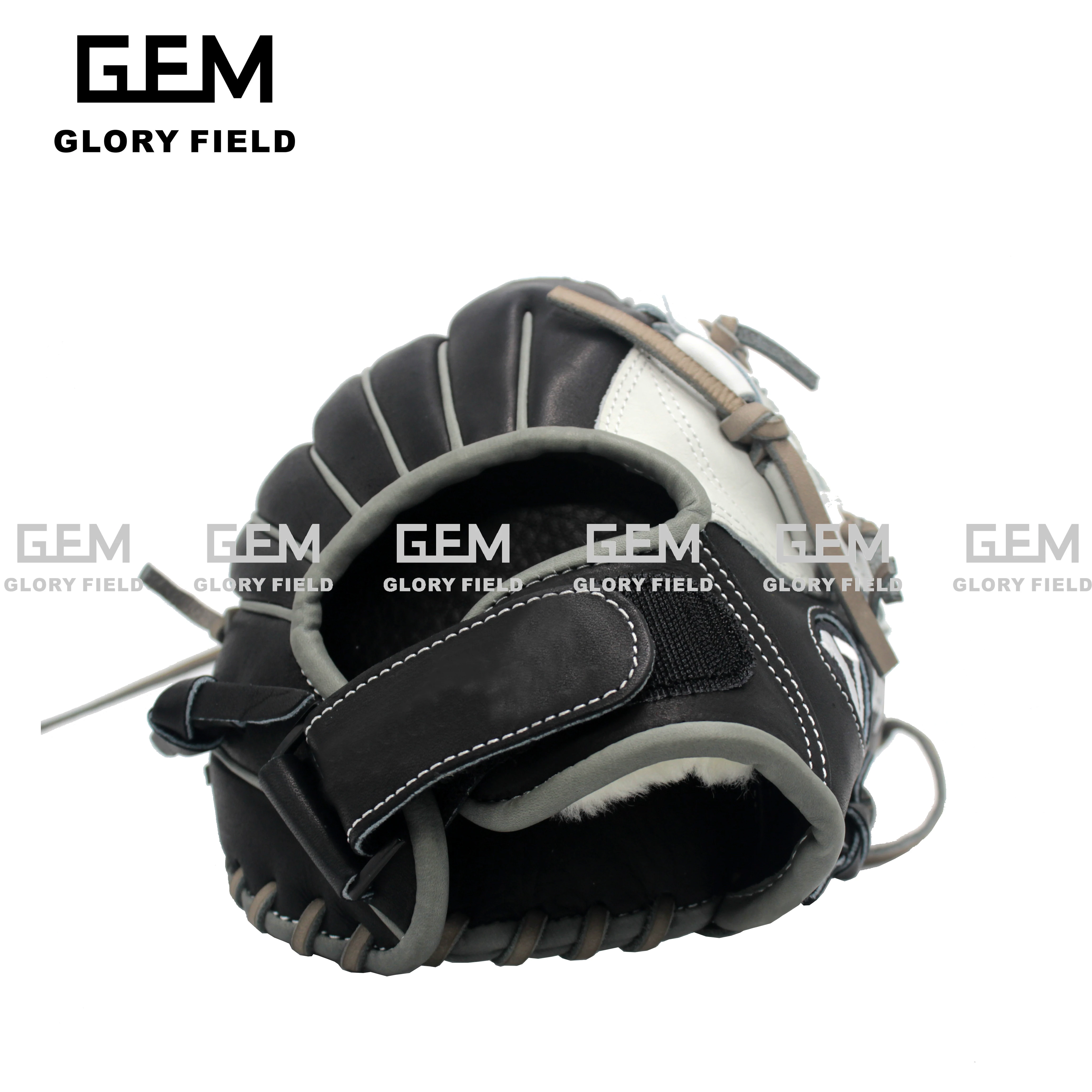 Custom  US Steerhide Baseball Gloves Pitcher Velcro Wrist Gloves