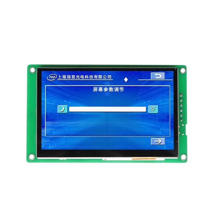 RS232 RS485 TTL 400nits 4,3 дюймов 480x272 ЖК-монитор UART tft ЖК-дисплей с сенсорной панелью