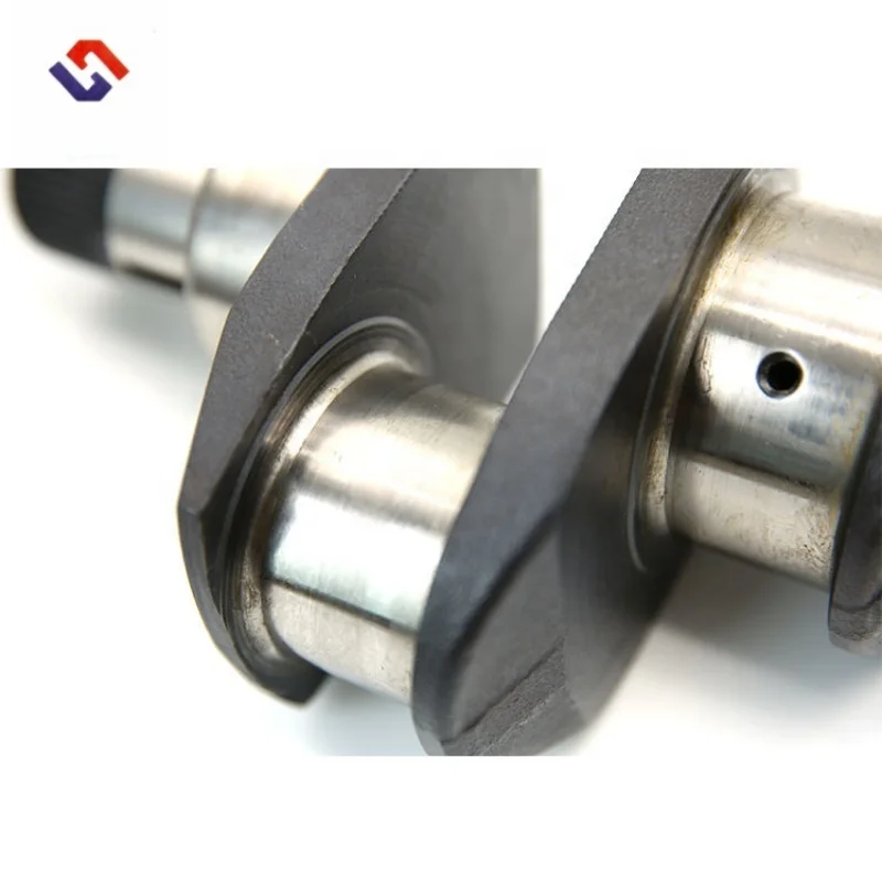 High Quality OEM ODM Motorcycle Auto Engine Parts Forging Steel Crankshaft For Construction Machinery