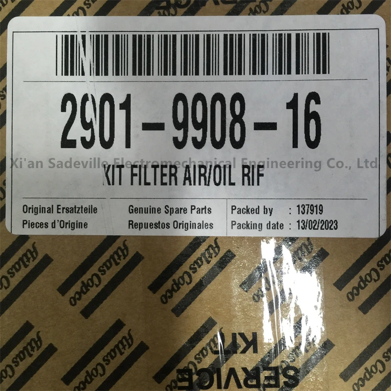 Best Quality Atlas Copco accessories Atlas Air Compressor Accessories Filter Maintenance Kit 2901990816