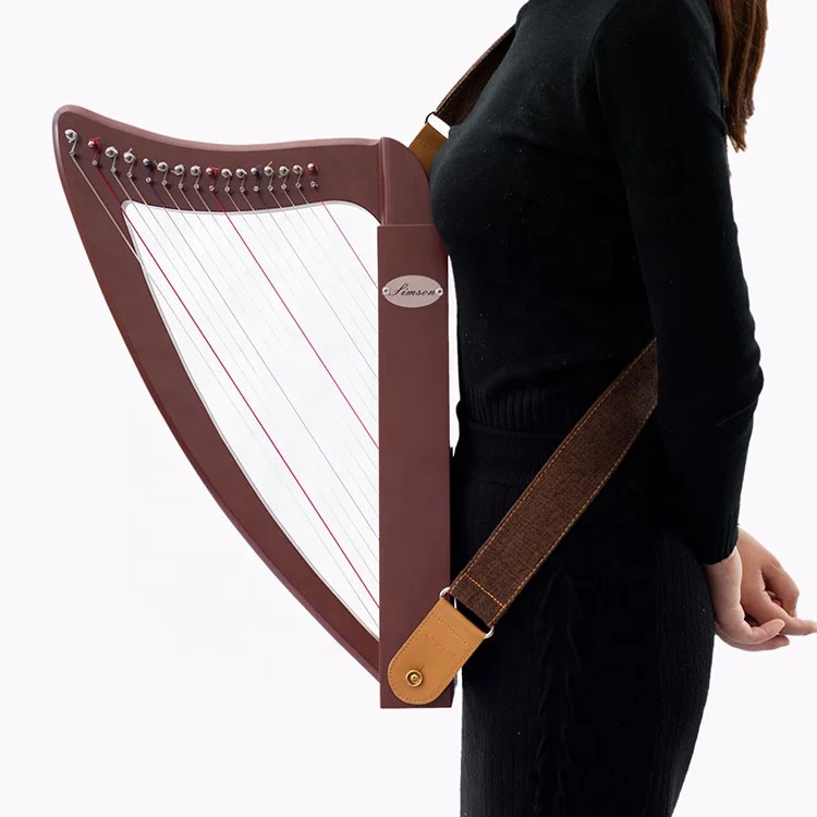 16 Strings Mini Lever Irish Harp for Beginner