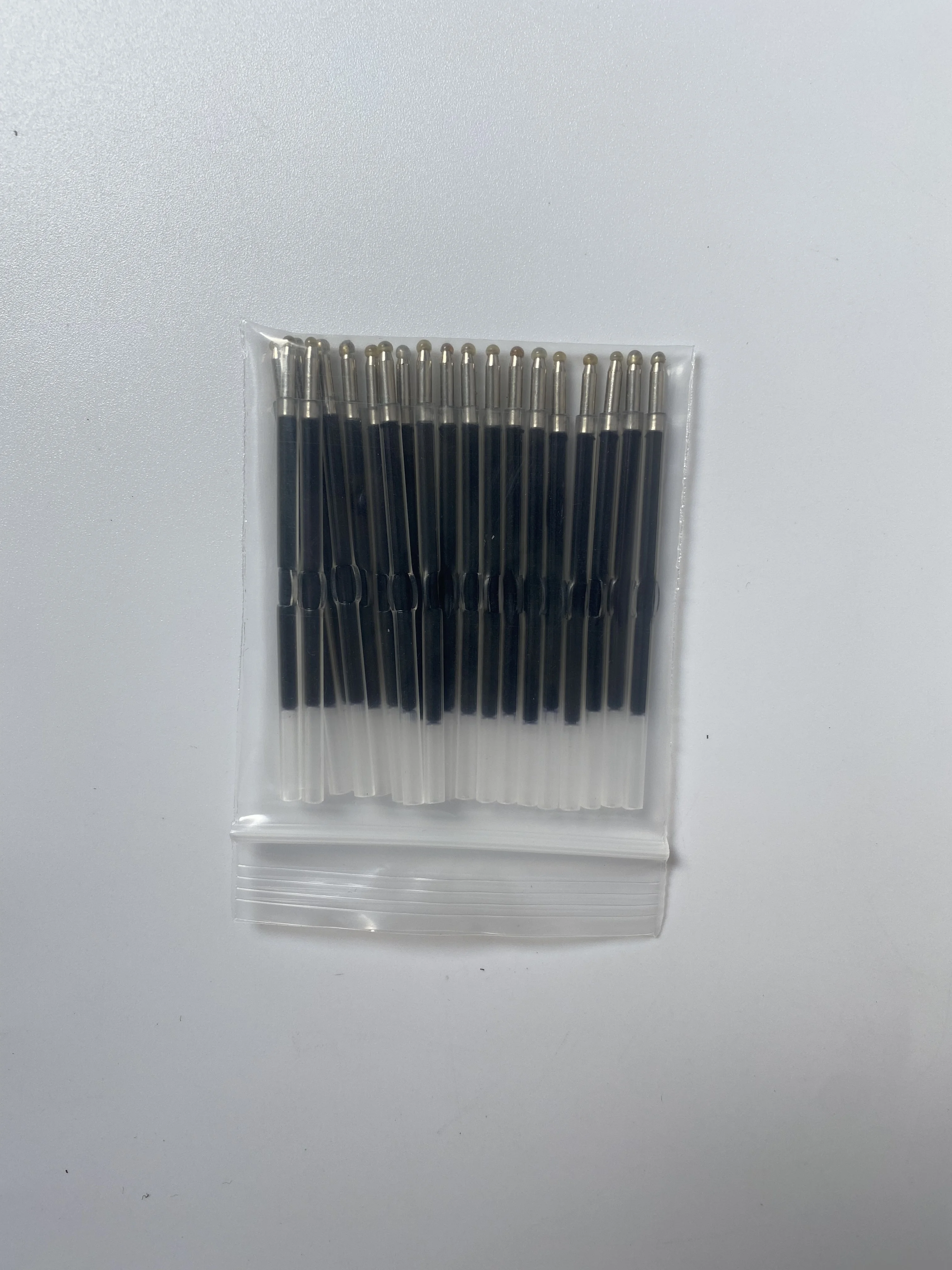 10pcs/pack DIY bead pen add a bead Decorated blank pen plastic Beadable Pens set with ink