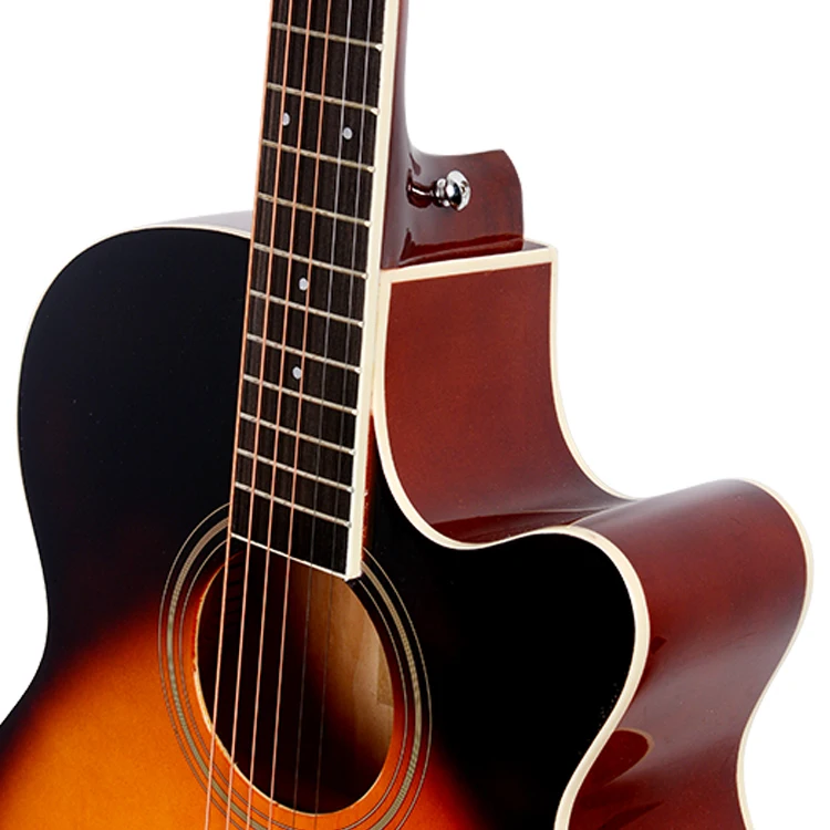 40 дюймов Музыкальные инструменты Еловая Классическая гитара Акустическая