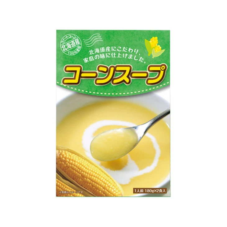 Japan White Roux Corn Soup Health Food Products Instant Foods