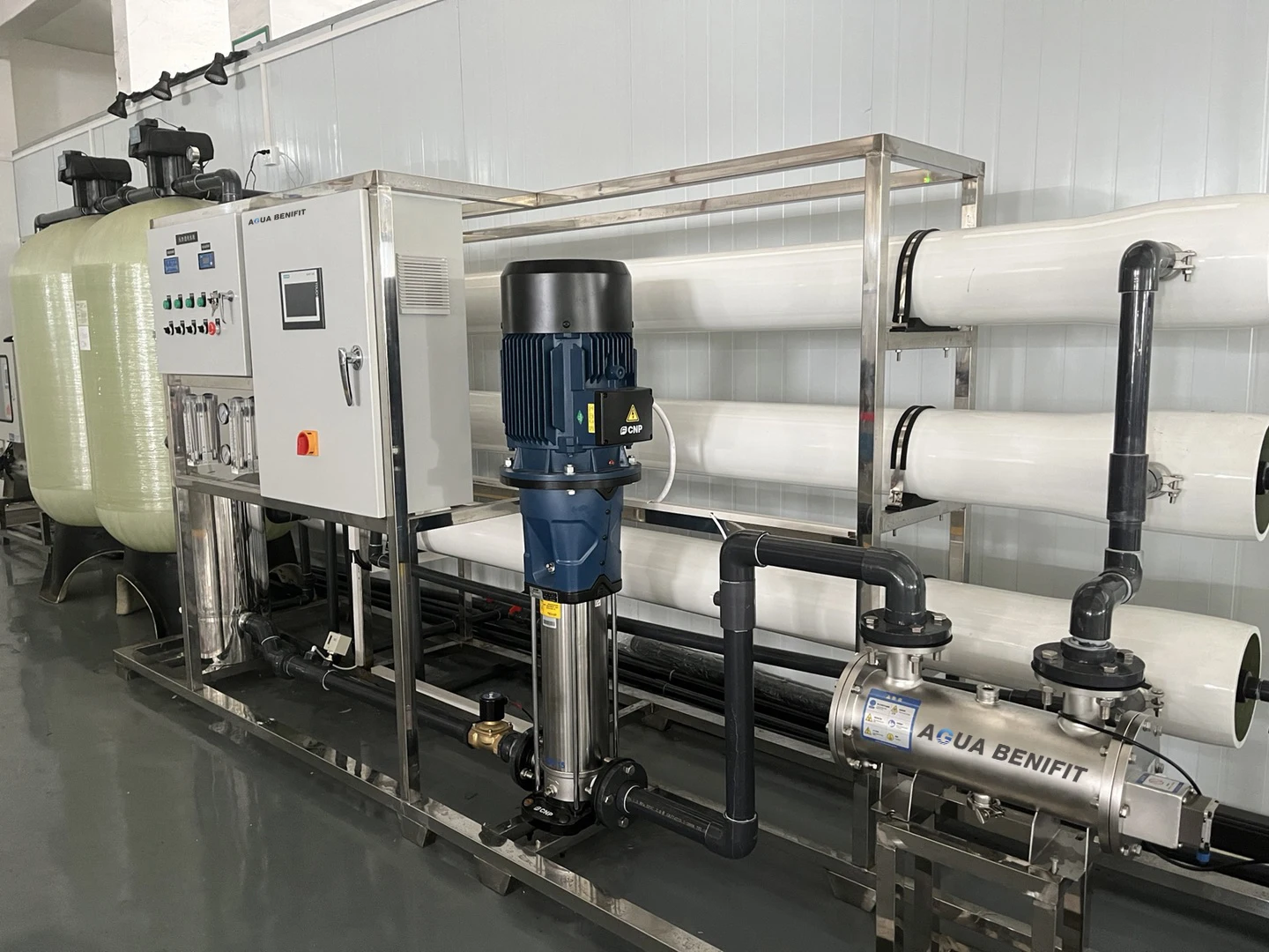 AGUA BENIFIT Water Desalination Reverse Osmosis Plant Dialysis Reverse Osmosis Salt Water Treatment System