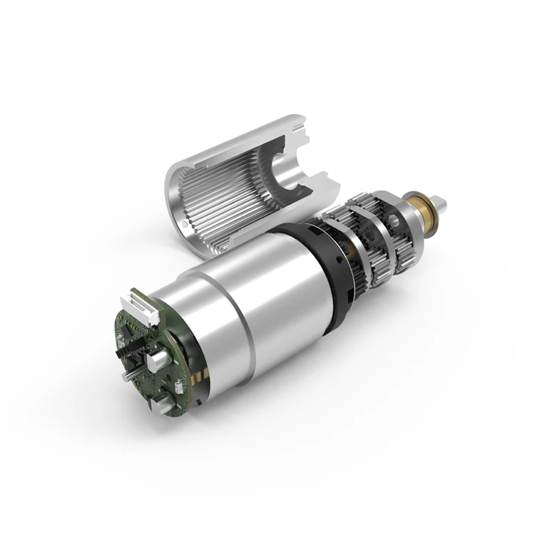 ZHAOWEI MD032032-94 32mm 12v 24v 50kg.cm 80rpm low rpm reducer Planetary gearbox brushless dc Gear Motor for Conveyor belt