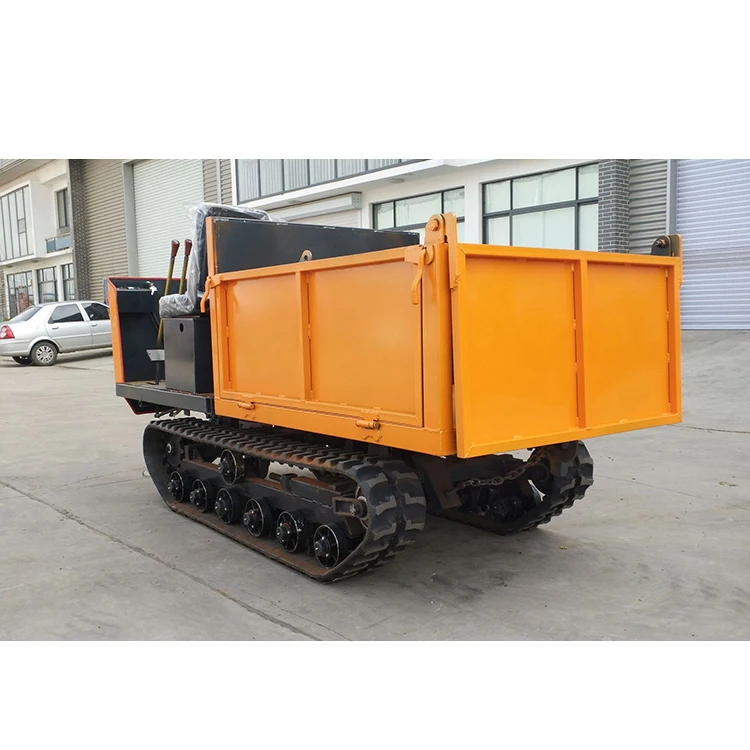 four wheel hydraulic dump truck with 20 ton loading capacity for mining