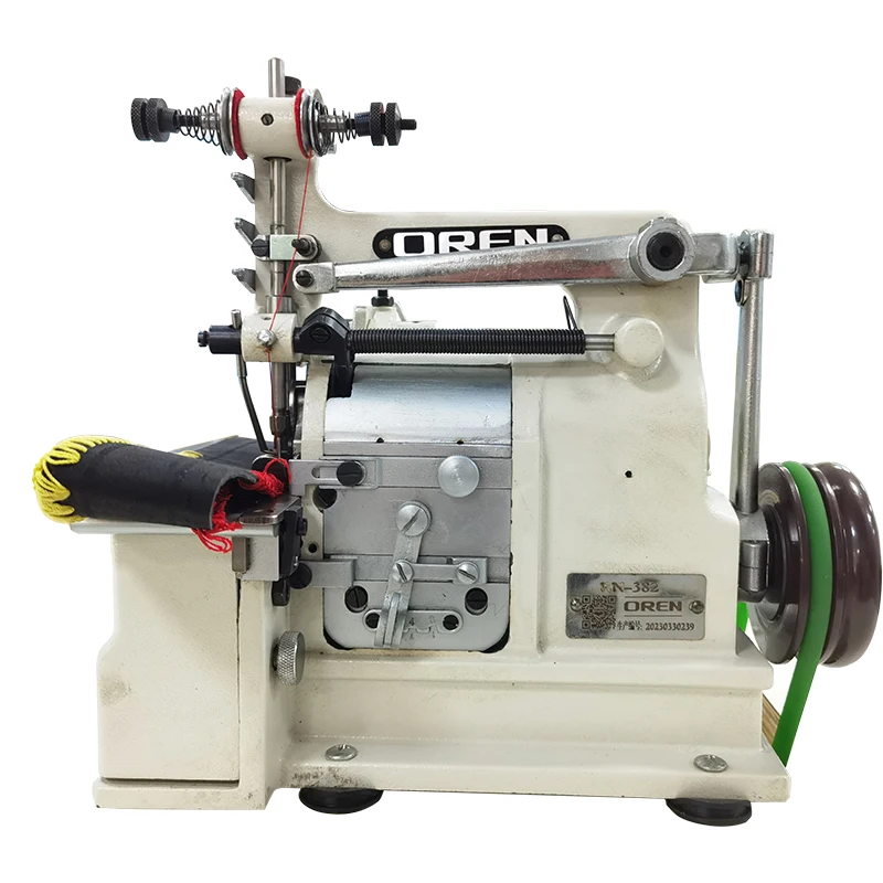 Hat brim fancy trim edge sewing machine Shell shape stitch sewing machine Clothing trim stitch sewing machine RN-382