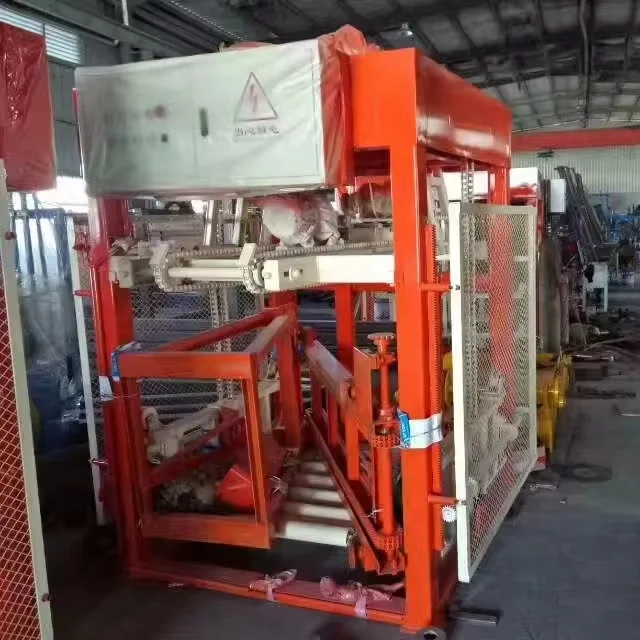 ПЛК-Контроль Цементного бетонного кирпичного блока машина для производства асфальтоукладчика бордовый камень