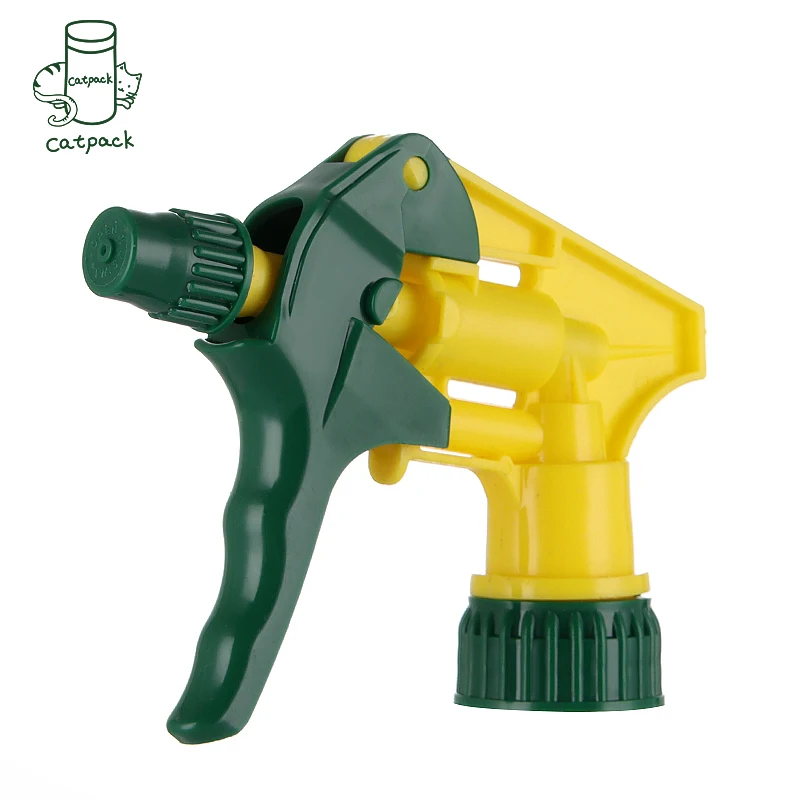 Wholesale Hot Selling Factory Customized 28/400 All Black Trigger Sprayer D Type Plastic Chemical Resistant Trigger Sprayer