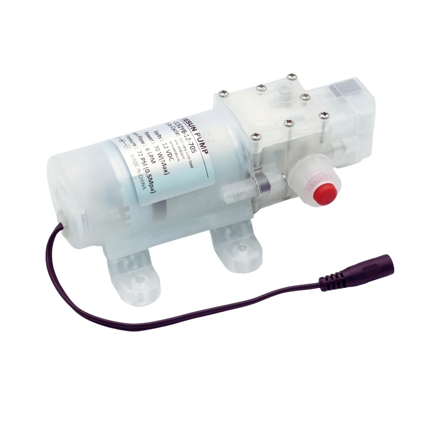 DESUN DC 12V 24V Пищевой Электромагнитный мембранный насос