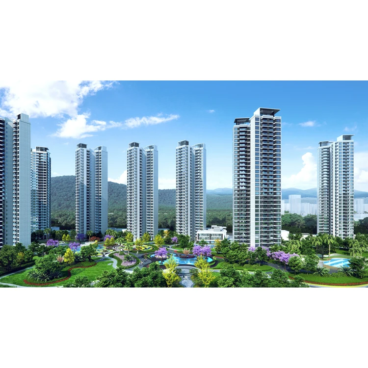 Price China Supplier Retail Store Prefab Apartment Precast Concrete Tellest Building Cement