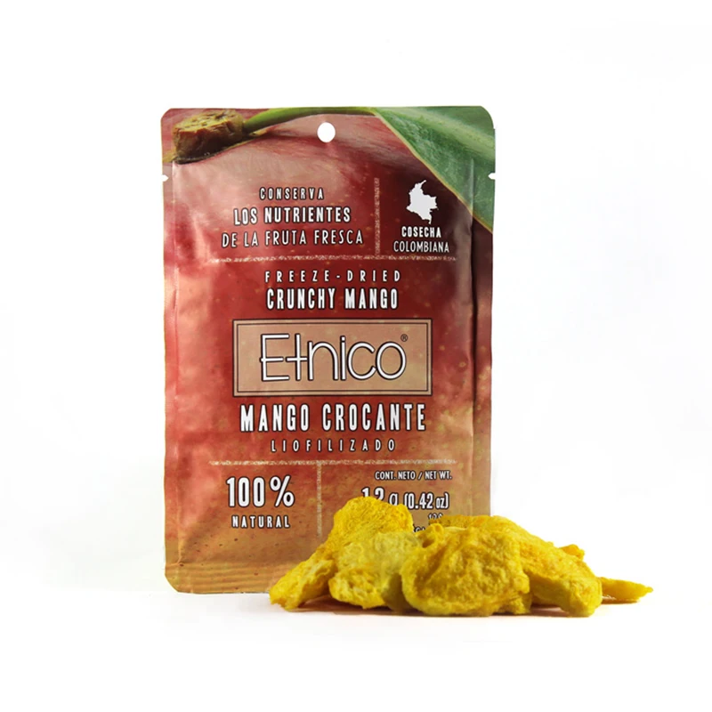 Freeze-Dried Mango Healthy Low Sugar Dried Fruit Crunchy Dry Fruit Snack Dried Tropical Druits Mango