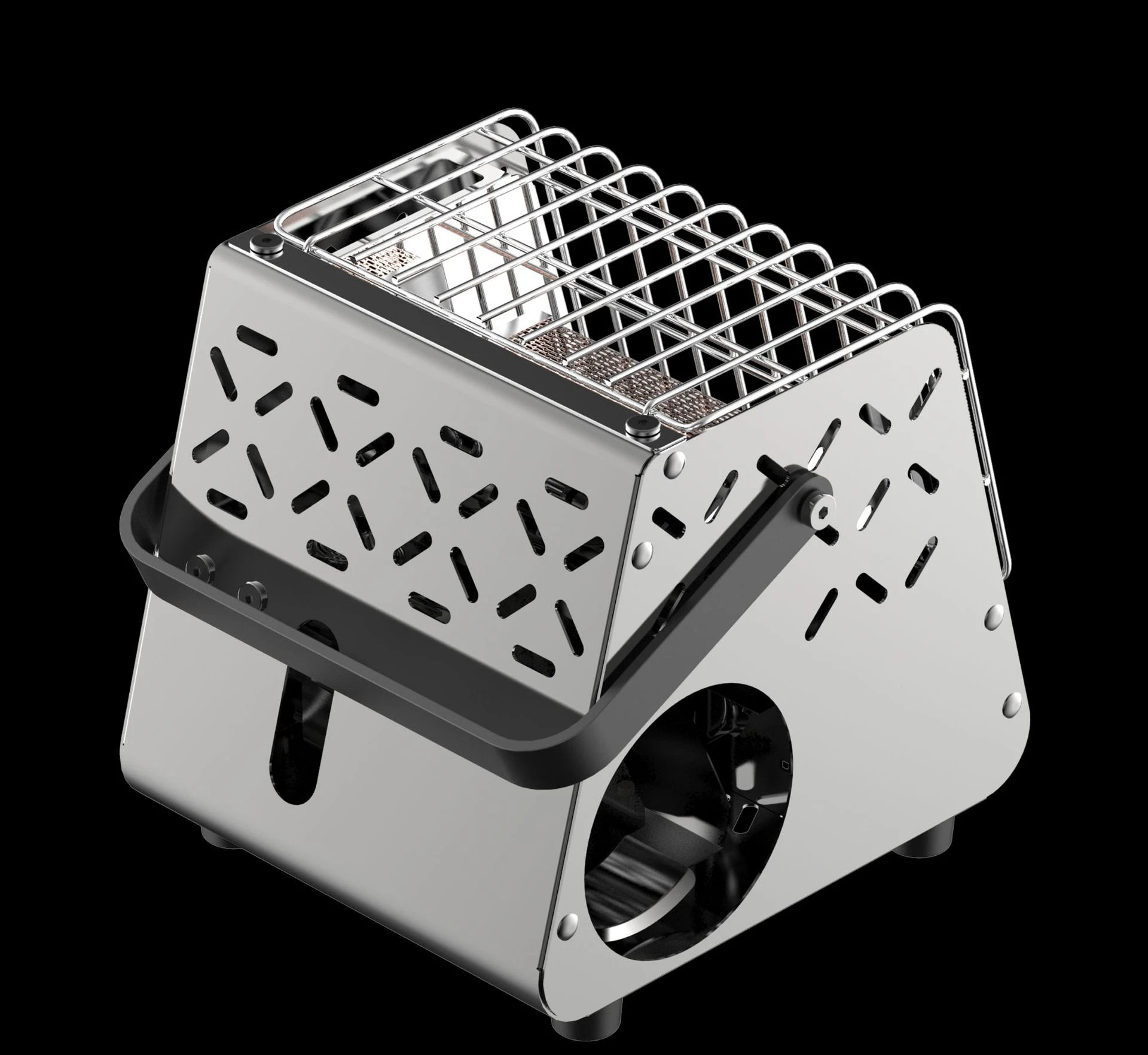 Portable gas camping fishing heater stove for camping fishing