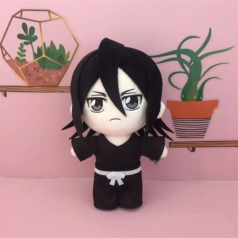 Cute BLEACH Plush Toy Ulquiorra Cifer Kuchiki Rukia Ichimaru Gin Anime Cosplay Plush Doll Toy 20cm Soft Stuffed Pillow Fans Gift