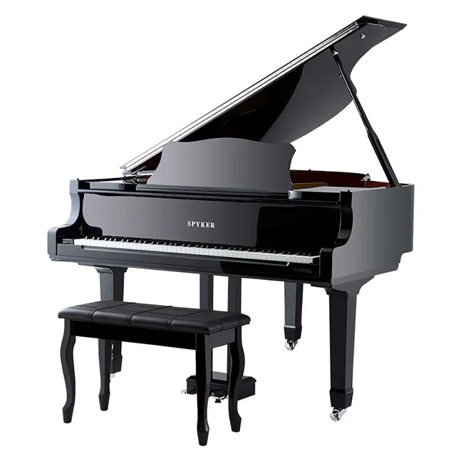 with our core technology and patent model HD-W186 enbony grand piano enbony polish piano self playing piano in black