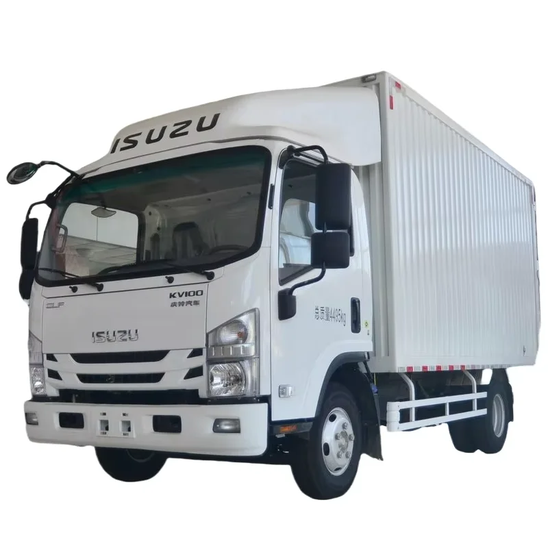 2023 Isuzu KV100 New Turbo Diesel Van RWD Manual Gearbox Euro VI Emission Standard Fabric Seats 4.17 Meters