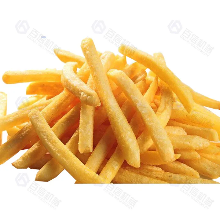 Baixin Advanced Technology Frozen French Fries Processing Line Fully Automatic French Fries Potato Chips Production Line