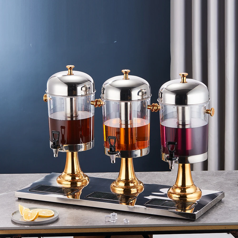 Коммерческий диспенсер для холодных кофейных напитков, штатив для сока из нержавеющей стали, диспенсер для напитков для вечеринок в отеле