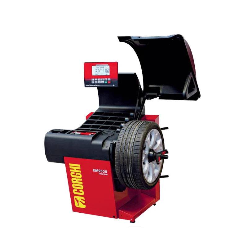 Итальянская балансировочная машина CORGHI EM 9550 Plus LaserLine