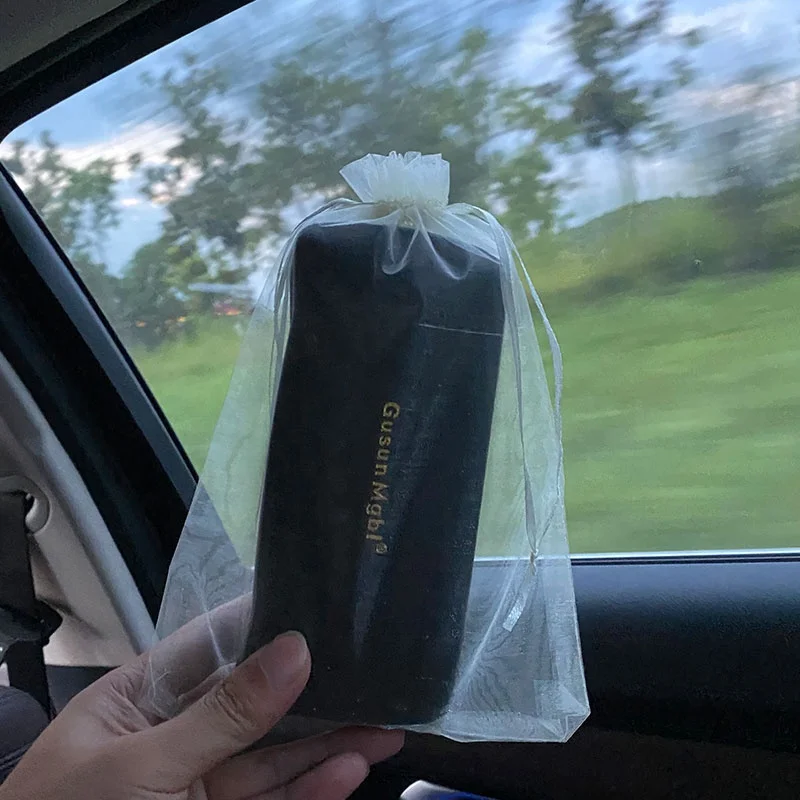 printed gift personalised organza wedding bags 10x15 custom logo drawstring for  party pouch