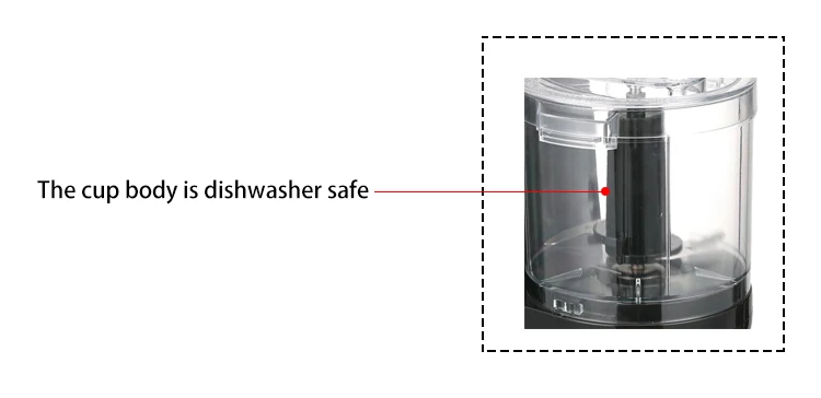 Household 350ML 2-Speed Electric Food Chopper Meat  Mini chopper  food processor