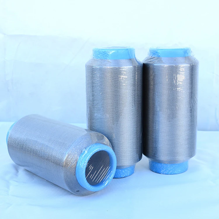 Silver Fiber For Smart Textile Embroidery Thread