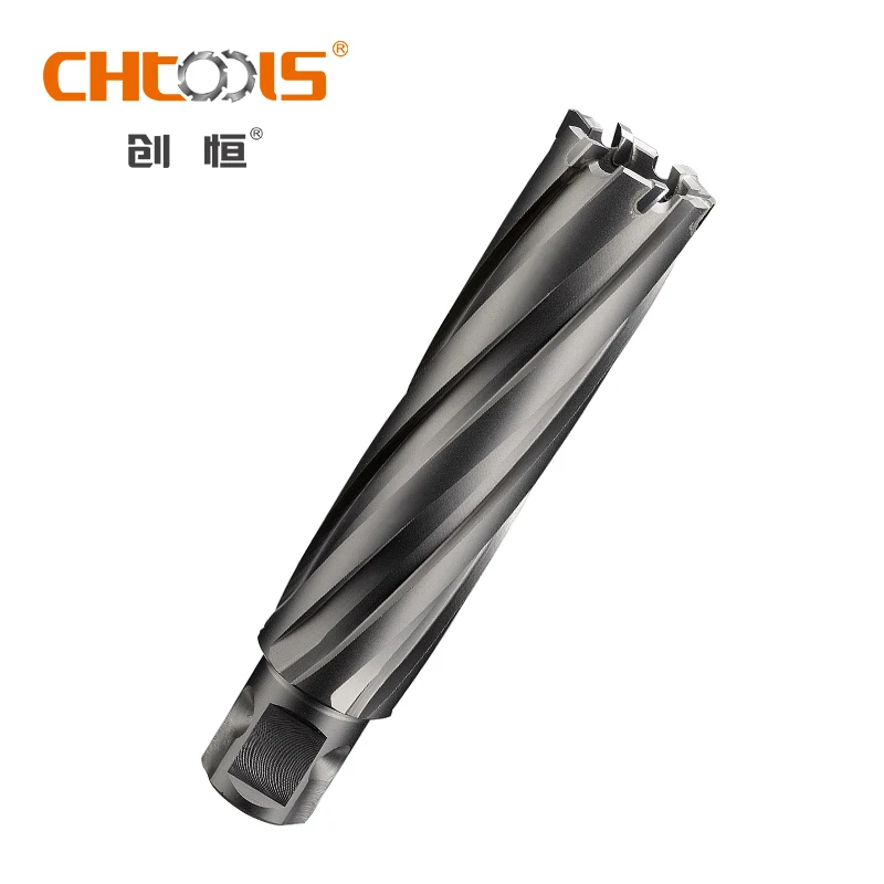 TCT Annular Cutter Magnetic Core Drill Bits 5mm Tungsten Carbide 60mm M35 OEM Available CNC Tools Steel Plastic Metal Cutting