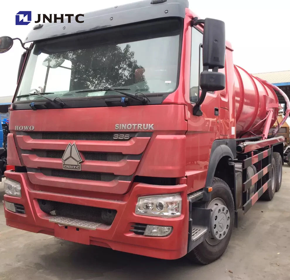 SINOTRUK HOWO 4*2 8CBM 10000L вакуумный грузовик-цистерна для очистки сточных вод