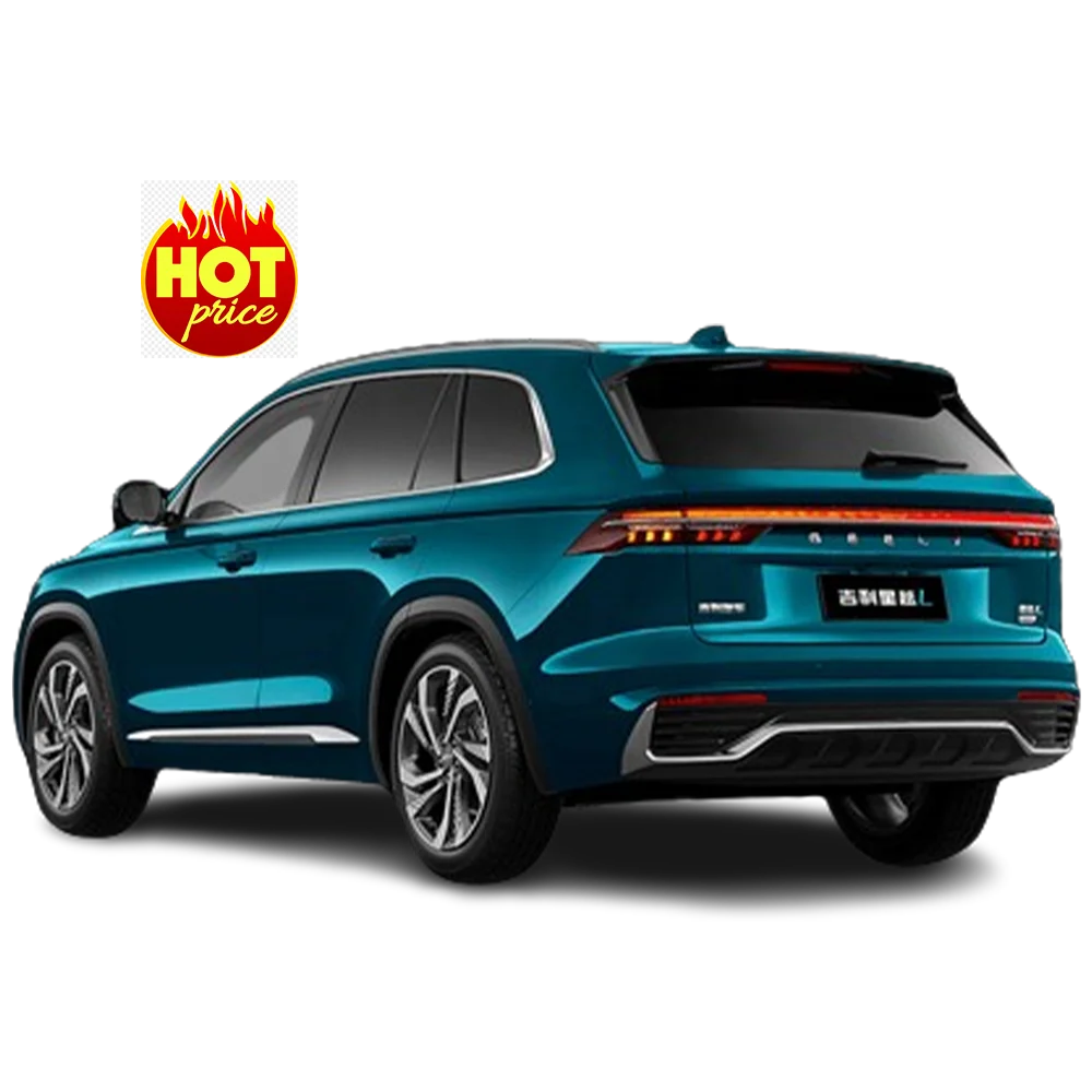 YK MOTORS 2024 Gasoline Car GEELY Monjaro  215km Battery Range Blue Color On Sale