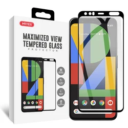 MRYES factory hot sale protective film Mobile Phone Silk print Tempered Glass Screen Protector For Google Pixel 4 4xl