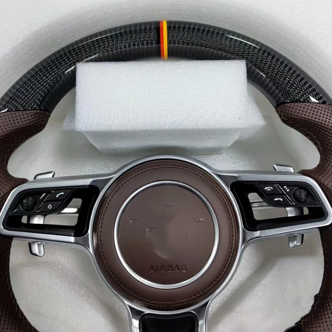 Руль для Porsche Panamera Macan Cayenne Taycan 718 Cayman GT4 RS 911 Carrera Targa GT3 2