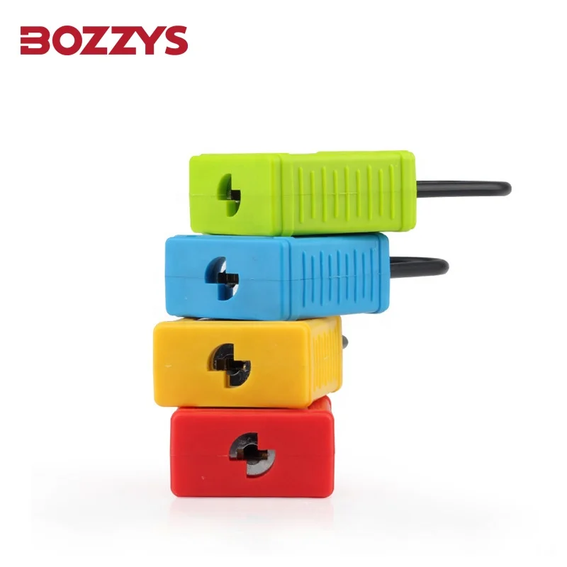 BOZZYS non-conductive Nylon safety lockout padlocks with master key for industrial environments conductive areas