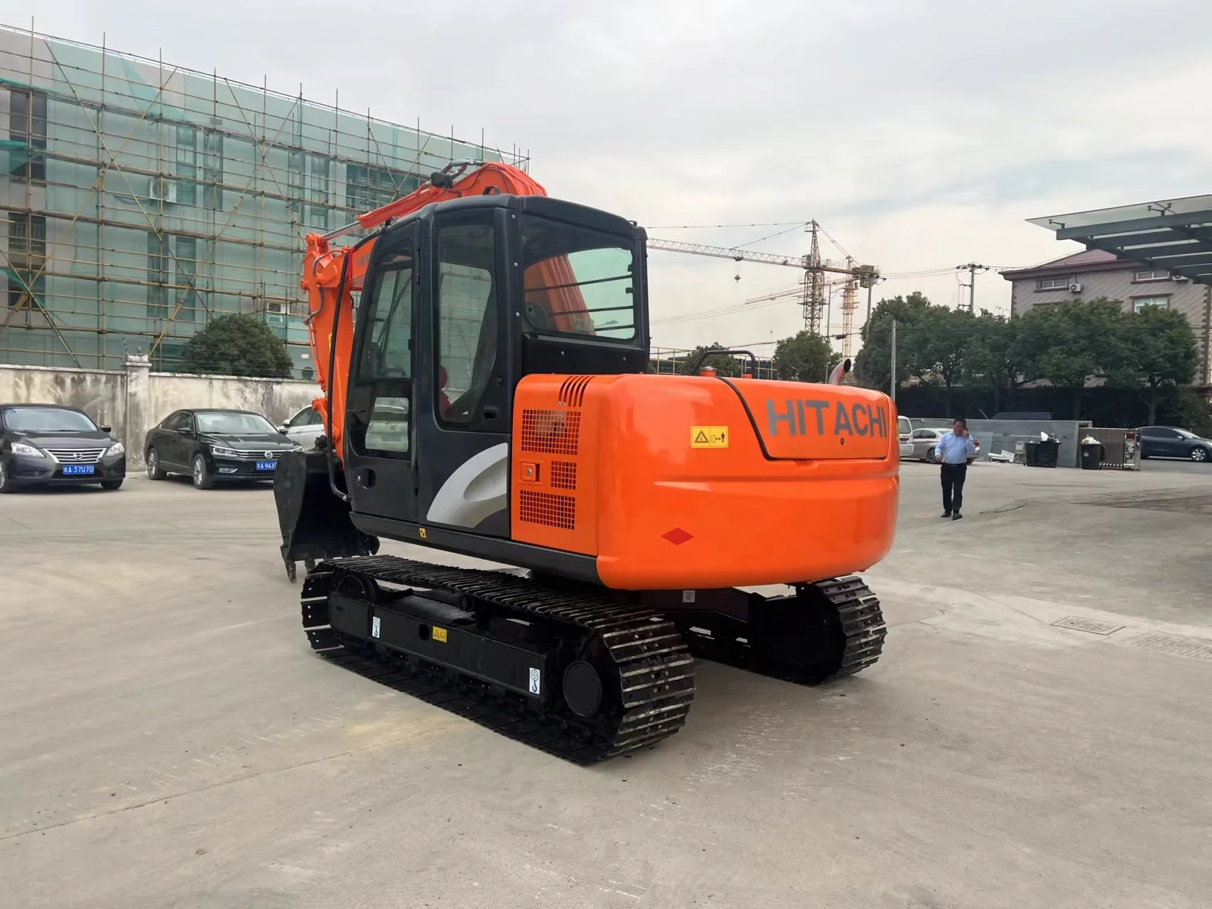Hitachi ZX70 Mini Hydraulic Crawler Excavators Made in Japan