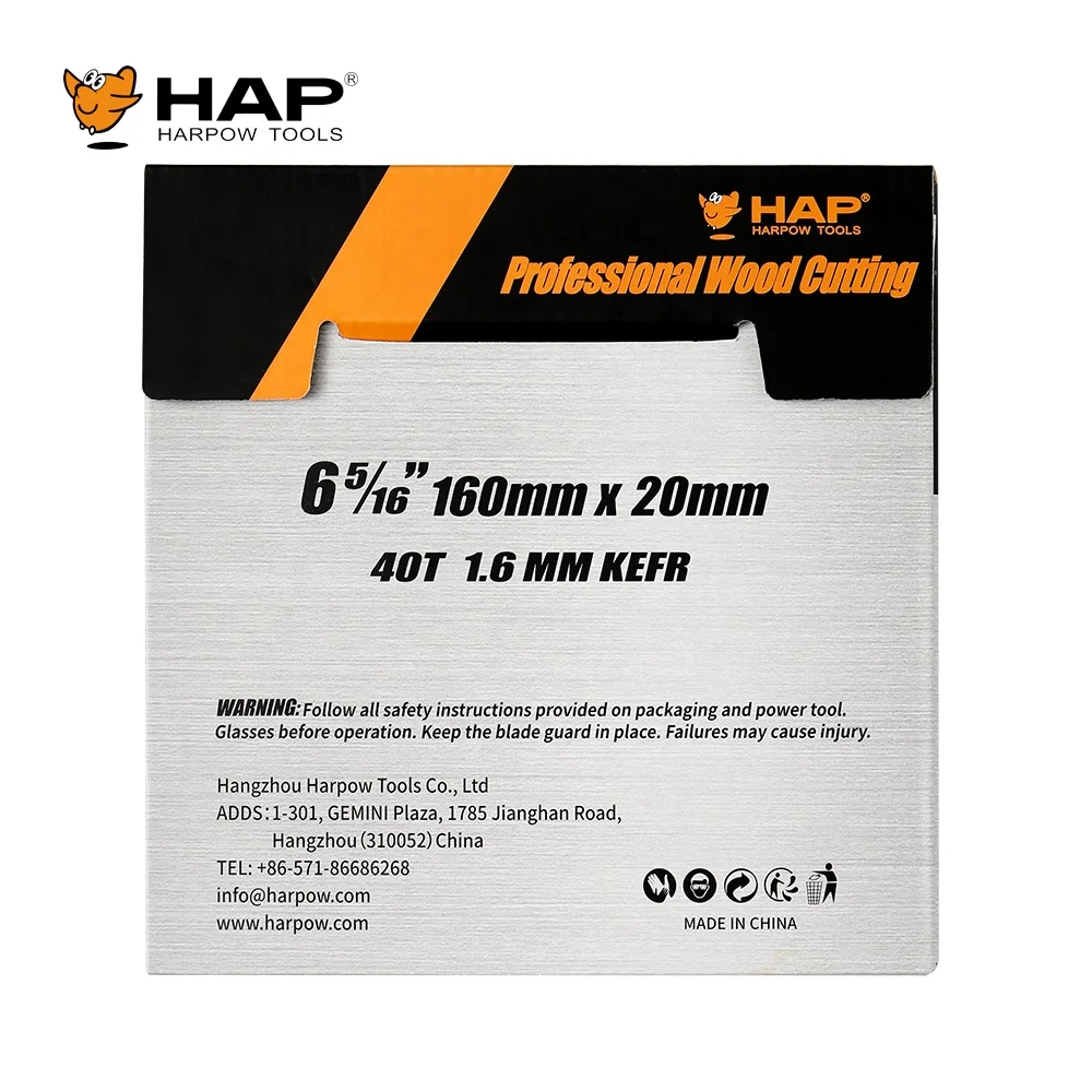 Factory Direct Sale Disc Saw Blade 40 Tooth Circular Saw Blade for Wood Cutting