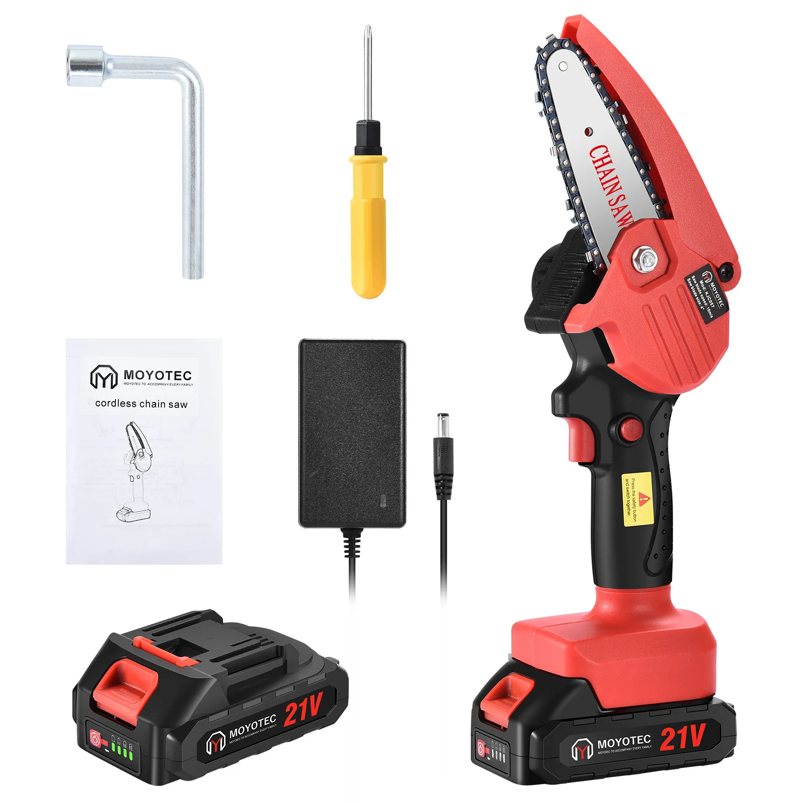 Cheap Price 21V Lithium Battery Chainsaw Cordless Mini Electric Chainsaw