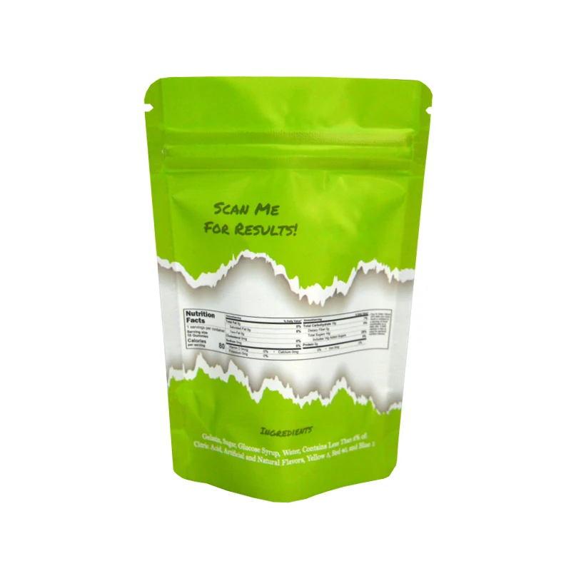 C-Bag custom printing 42 gummies Candy Sealed shipping mylar gummy bear Packaging bags Child Protection smell proof Mylar Bag