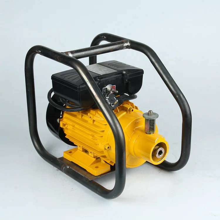 Turkey type 1.5KW/220V concrete vibrator korean Type aluminum housing eccentric vibrator motor sales