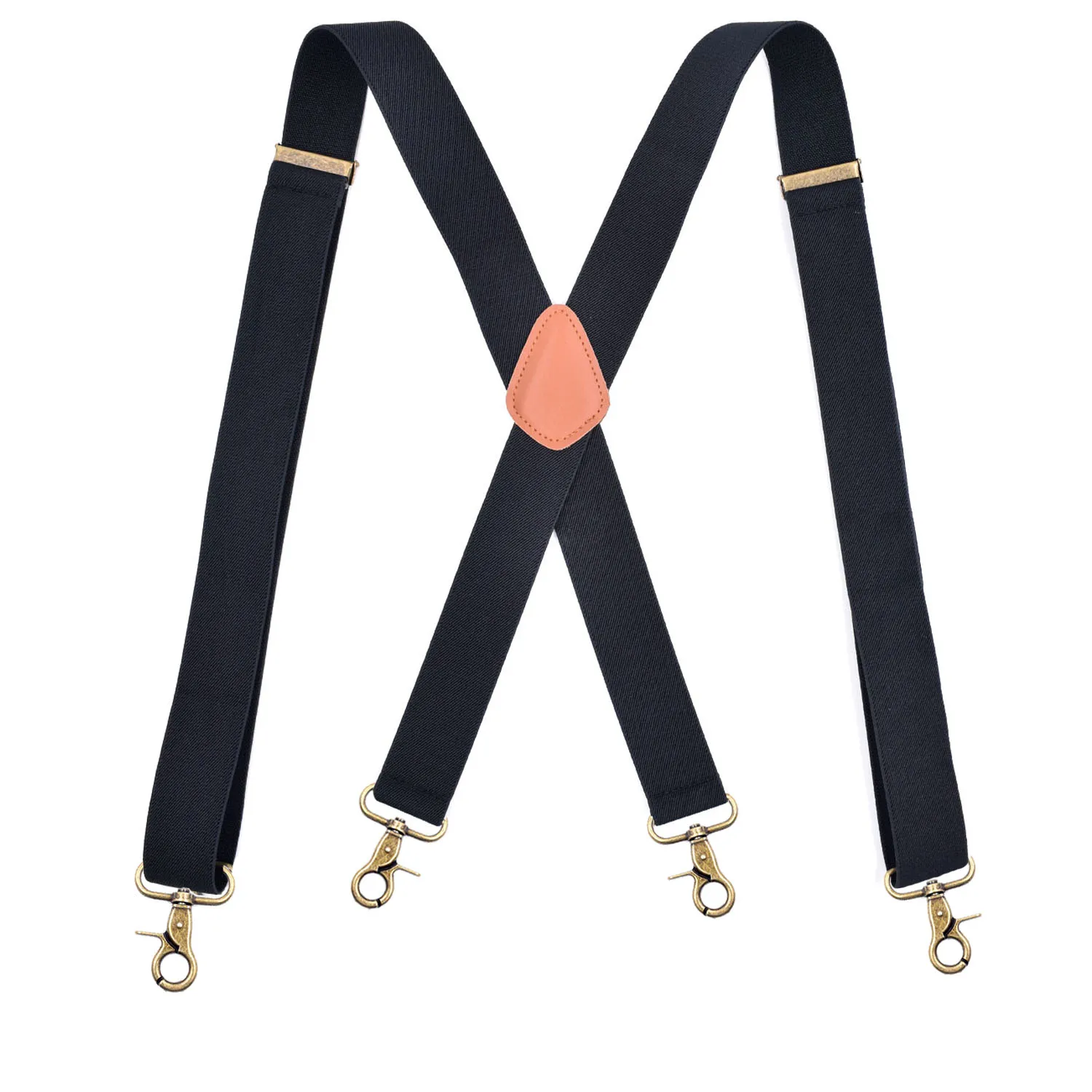 Fashion New Style X Back Suspenders Unisex High Quality Hooks Clips Suspenders