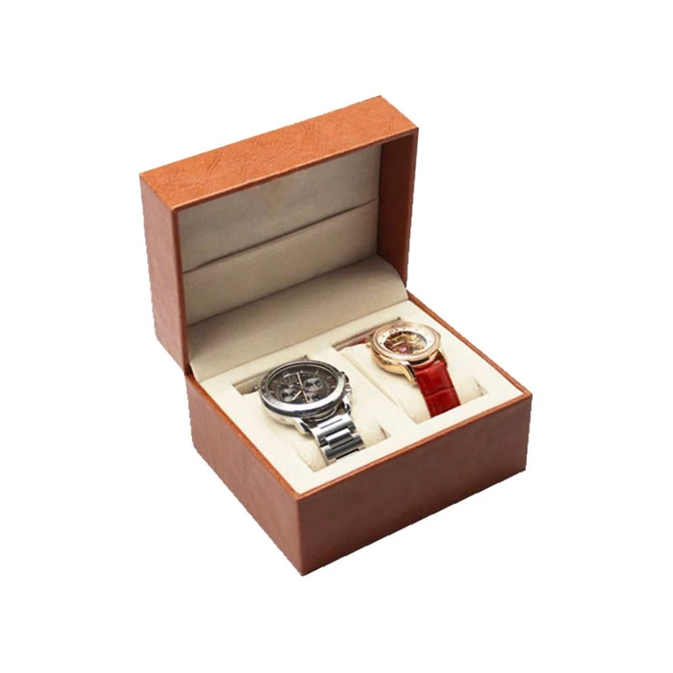 Slots Leather Watch Storage Box Organizer New Mechanical Mens Watch Display Holder Cases Black Jewelry Gift Boxes Case